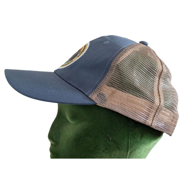 Beige Blue Faith Promise Church Baseball Hat Cap Knoxville TN Golf Protection - Picture 4 of 7